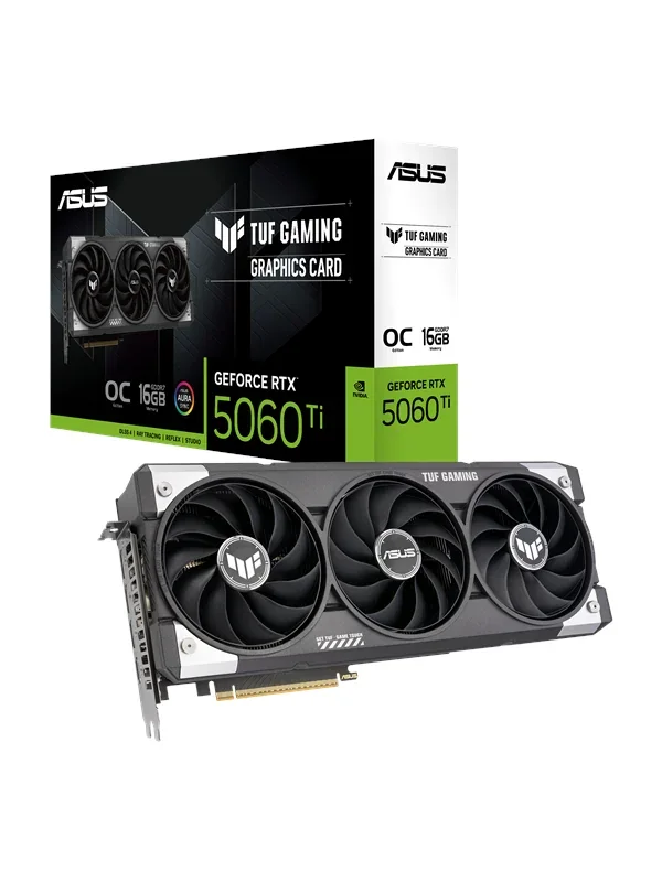 ASUS GeForce RTX 5060 Ti TUF OC - 16GB GDDR7 RAM - Näytönohjaimet