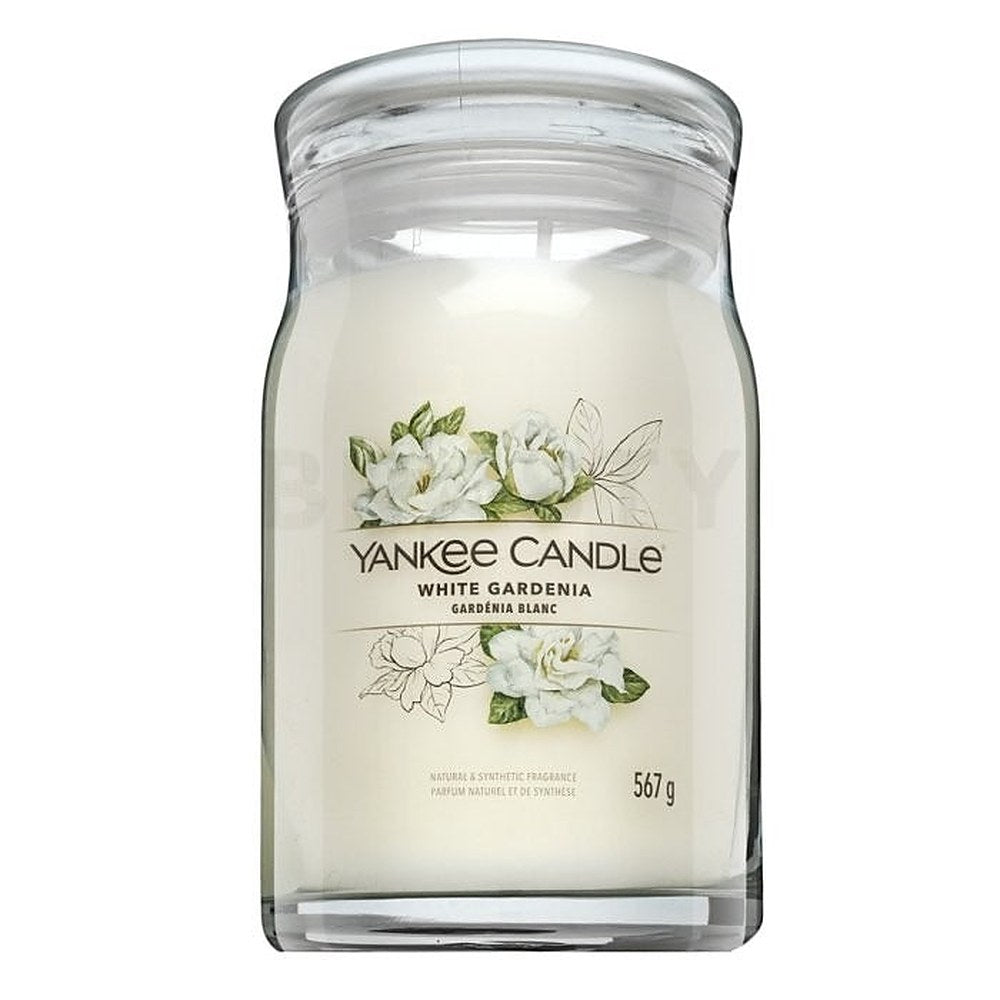 Yankee Candle Valkoinen Gardenia Signature -kynttilä - 567 g