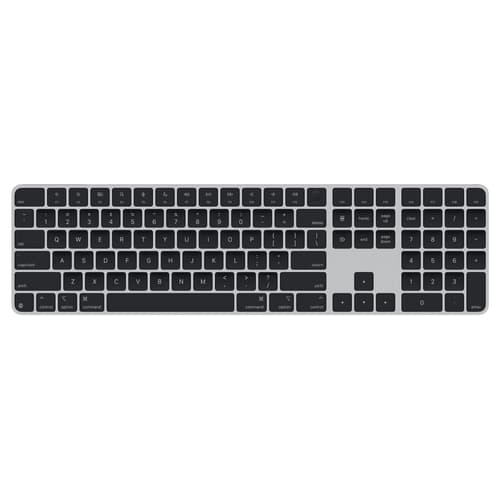 Apple Magic Näppäimistö Universaali Usb + Bluetooth Qwerty Englanti (us) Musta Johdollinen Ja Langaton Englanti (us)