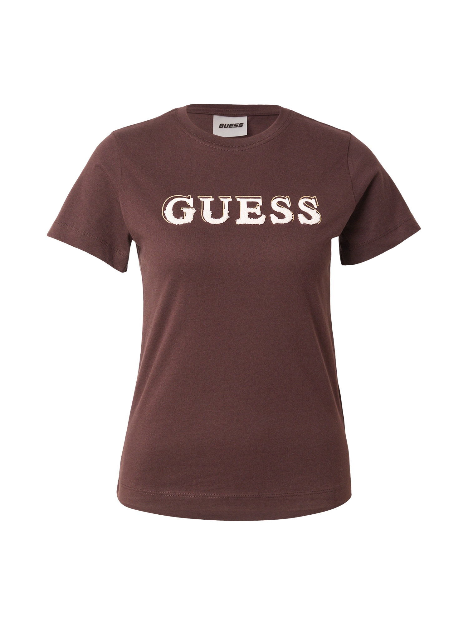 GUESS Paita 'FAUSTA'  suklaa / kulta / vaalea pinkki