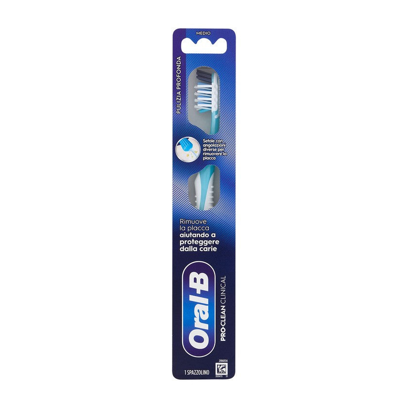 Oral-B Spazzolino Pro-Clean Clinical Pulizia Profonda — Spazzolino da denti manuale