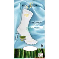 Solidea Socks For You Silk Bamboo Comfy Compression 8-12mmHg Musta 4XL