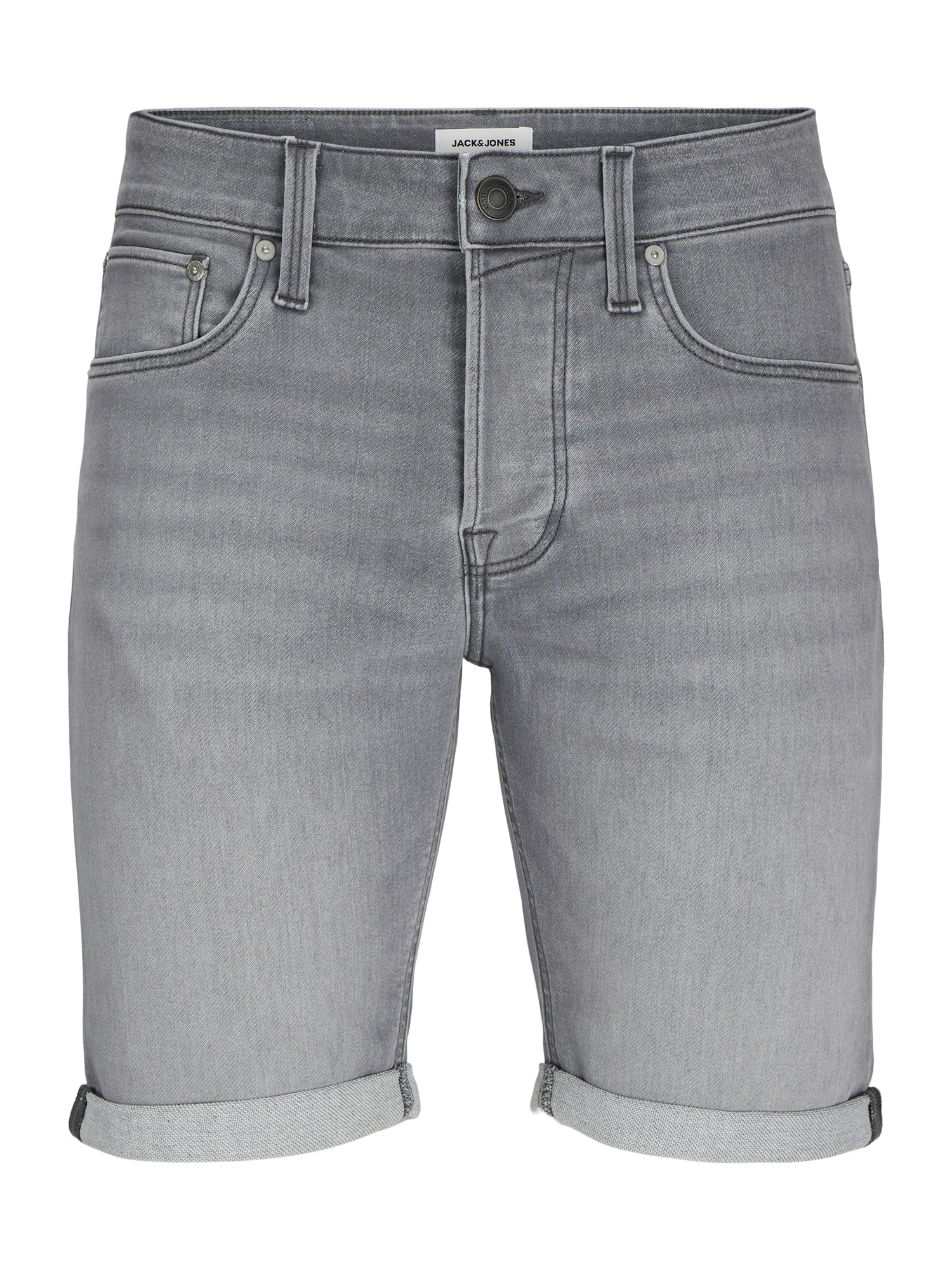 Jack & Jones Plus Farkut 'JJIRick JJIcon'  harmaa denim