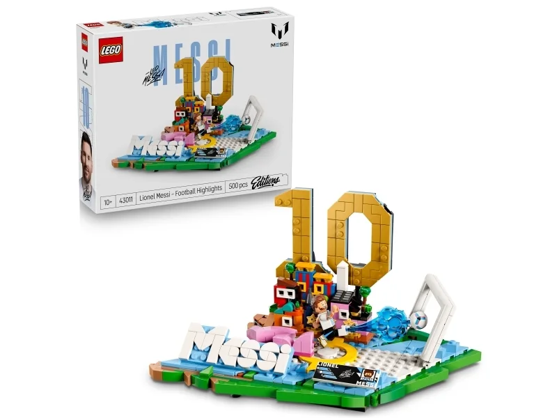 LEGO Editions Football 43011 Lionel Messi – jalkapallon tähtihetket