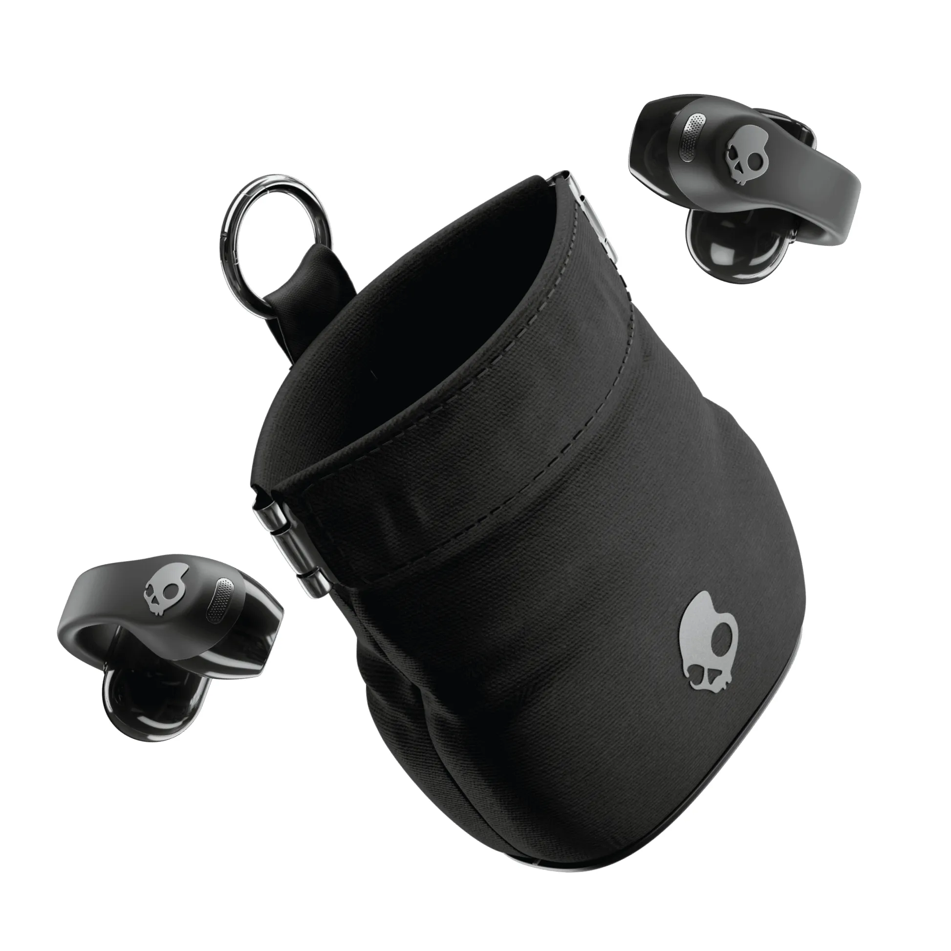 Skullcandy Push 720 Open -langattomat nappikuulokkeet, musta/hopea