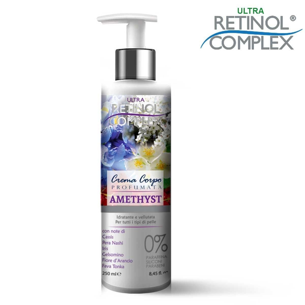 Retinol kompleksi vartalovoide 200 ml ametistia