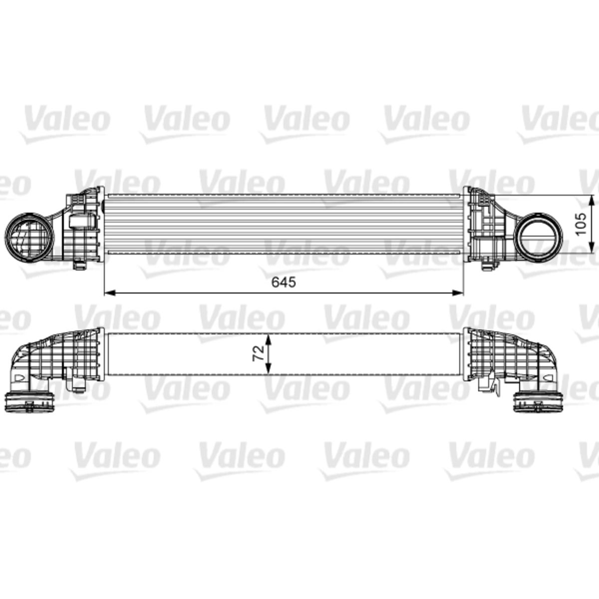 Välijäähdytin VALEO 818606