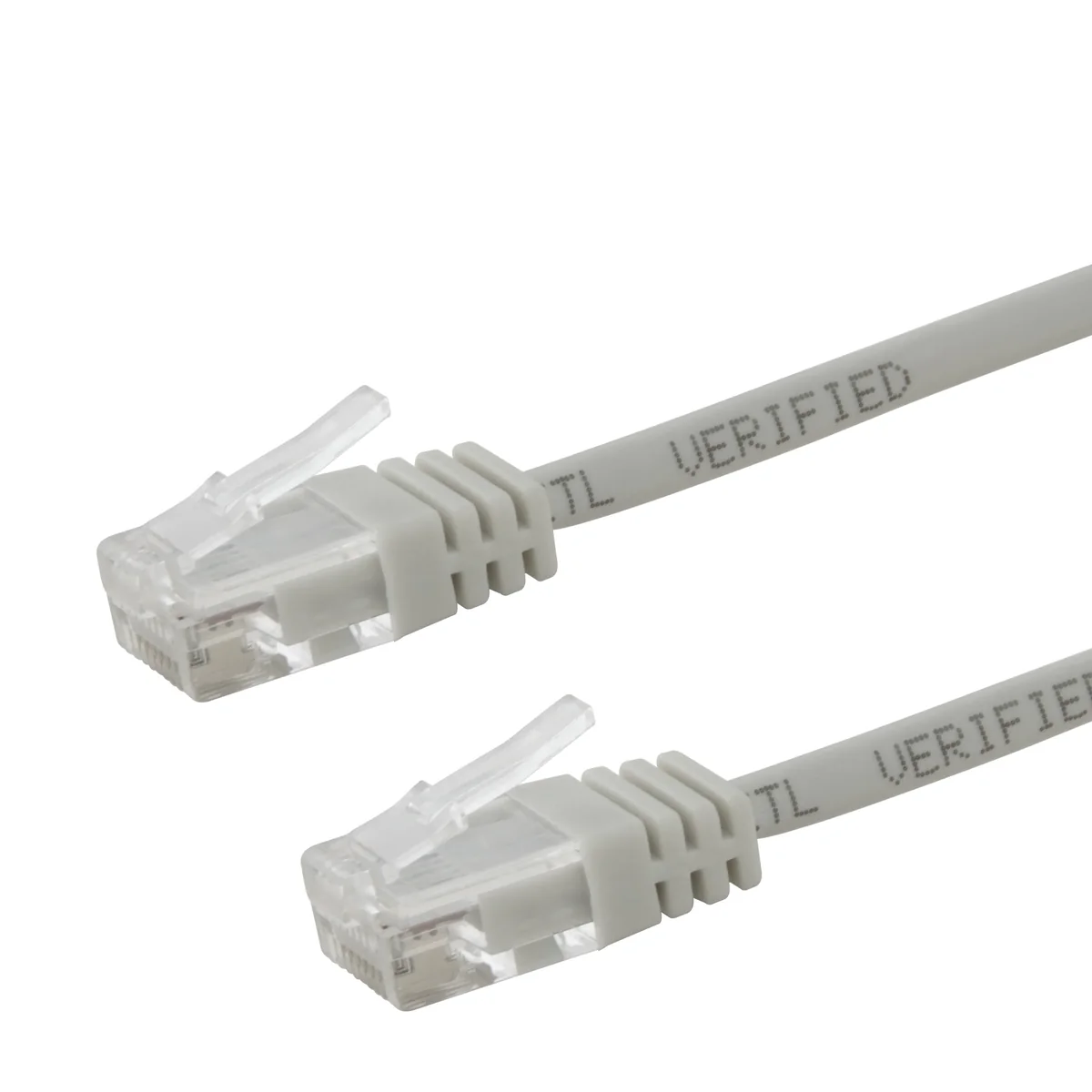 Deltaco patch cable - 1.5 m - grey - Harmaa