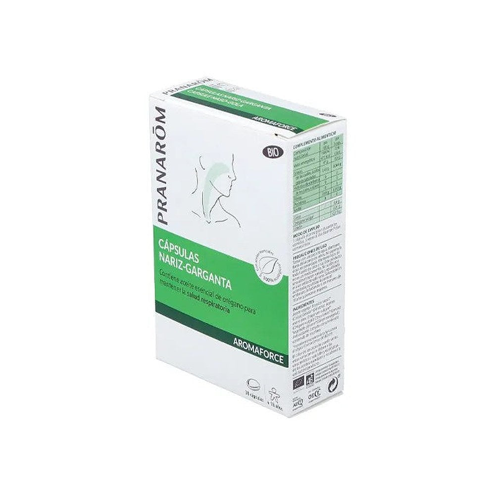 Pranarôm Aromaforce Nenä ja kurkku 30 kapselia