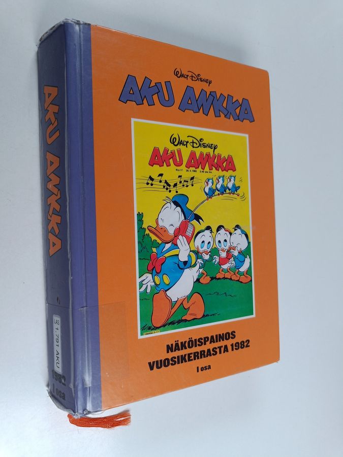 Aku Ankka näköispainos vuosikerrasta 1982 : II osa