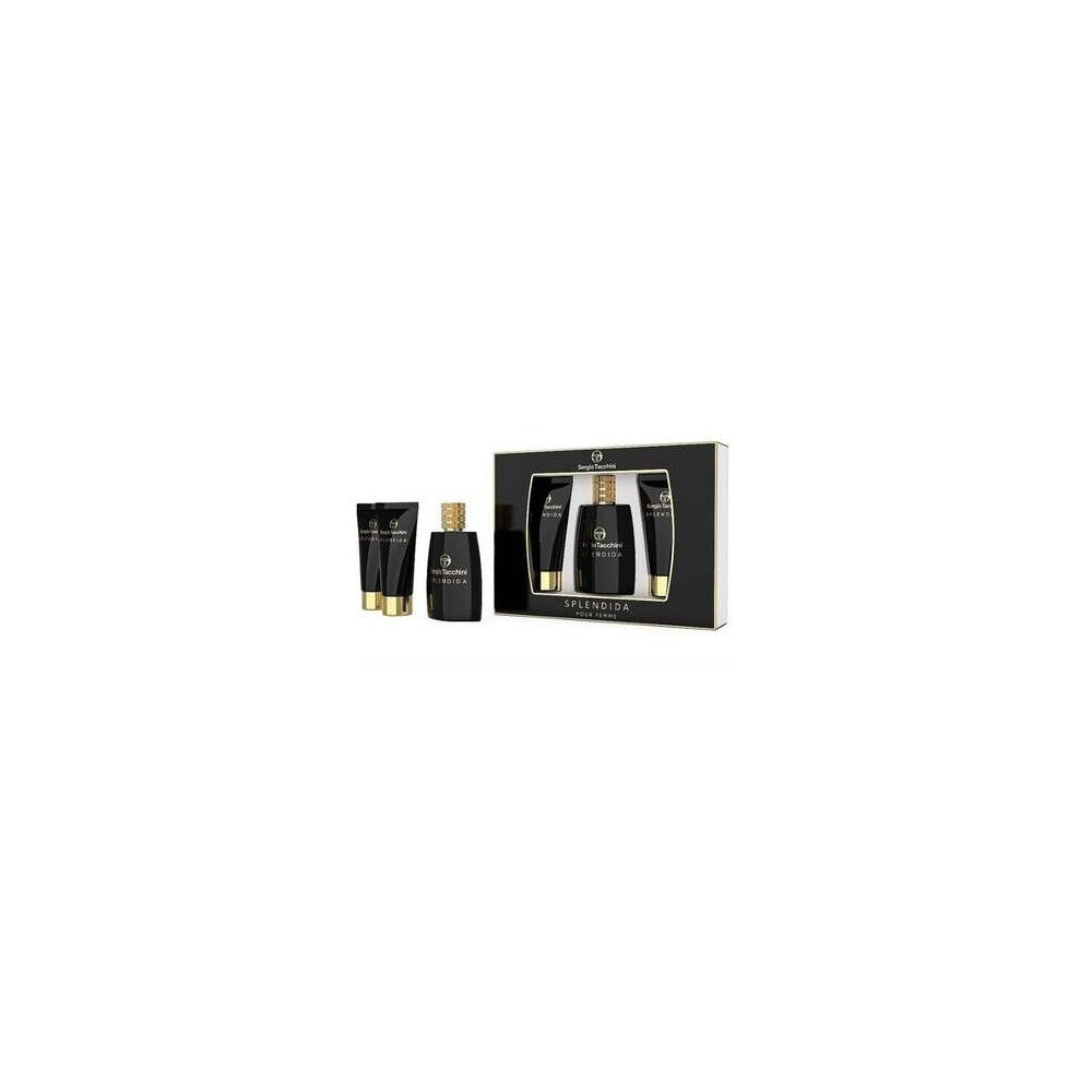 Sergio kalkkunat Upea lahjasetti EDP 100 ml, suihkugeeli 100 ml ja vartalovoide 100 ml
