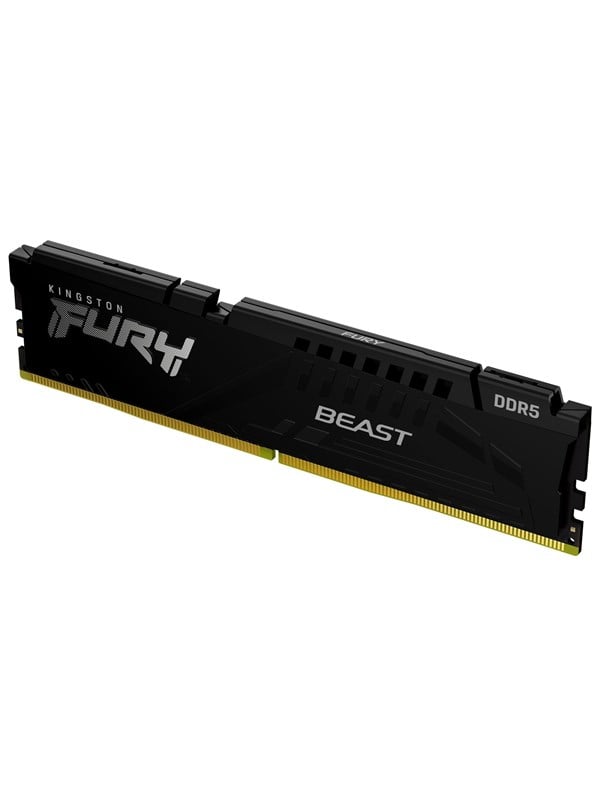 Kingston FURY Beast DDR5-6000 - 32GB - CL36 - Single Channel (1 pcs) - AMD EXPO & Intel XMP - Musta