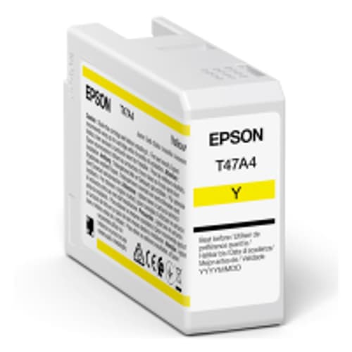 Epson T47A4 -mustekasetti, 50 ml, keltainen