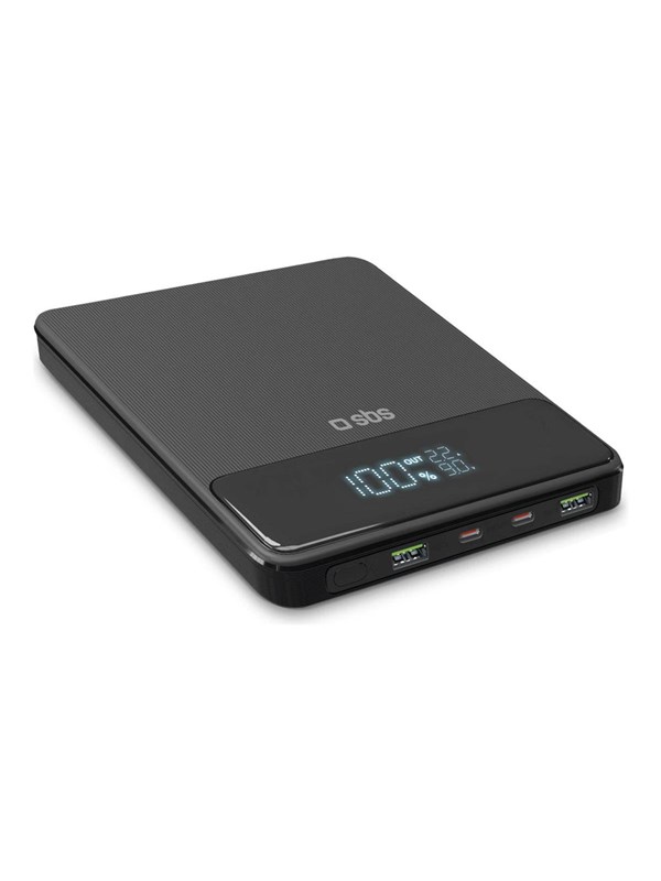 SBS TTBB20000PD100W, 20000 mAh, Adaptive Fast Charging, musta
