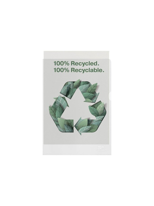 Esselte muovit. Recycled A4 OP 100my/100