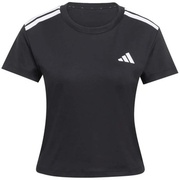 ADIDAS PERFORMANCE Toiminnallinen paita 'HYPERGLAM' musta / valkoinen