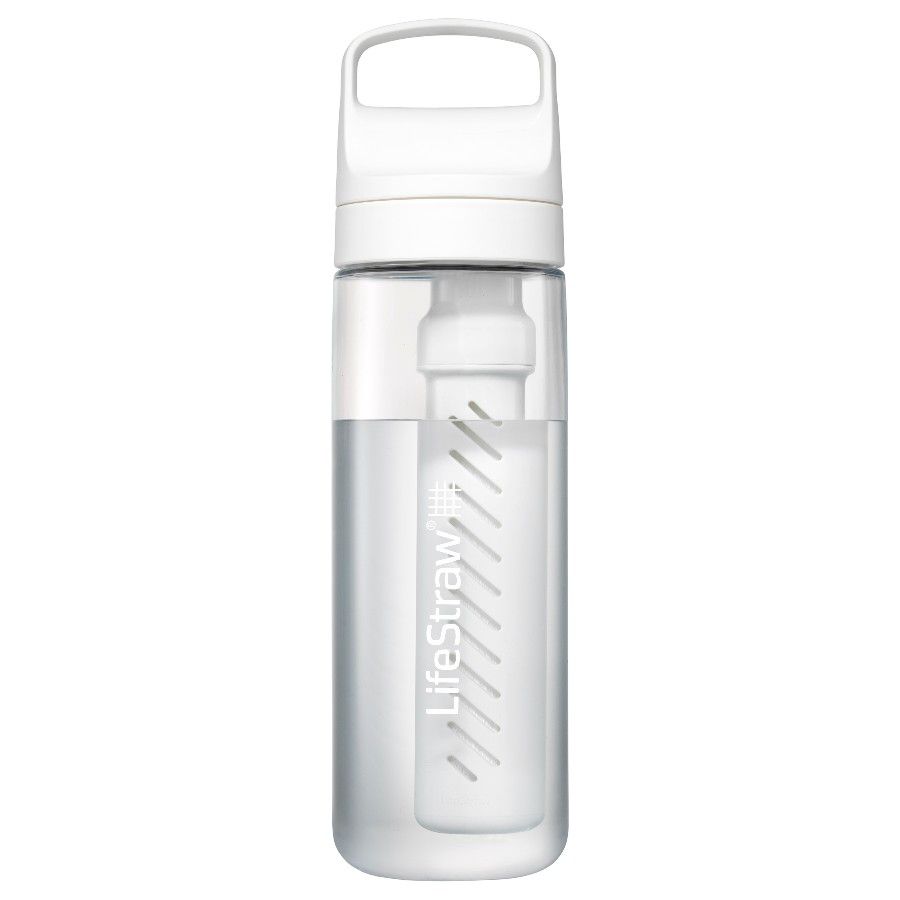 Lifestraw Go 2.0 Water Filter Bottle, Clear, 650 ML, kirkas