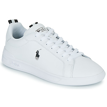Polo Ralph Lauren Matalavartiset tennarit musta / valkoinen