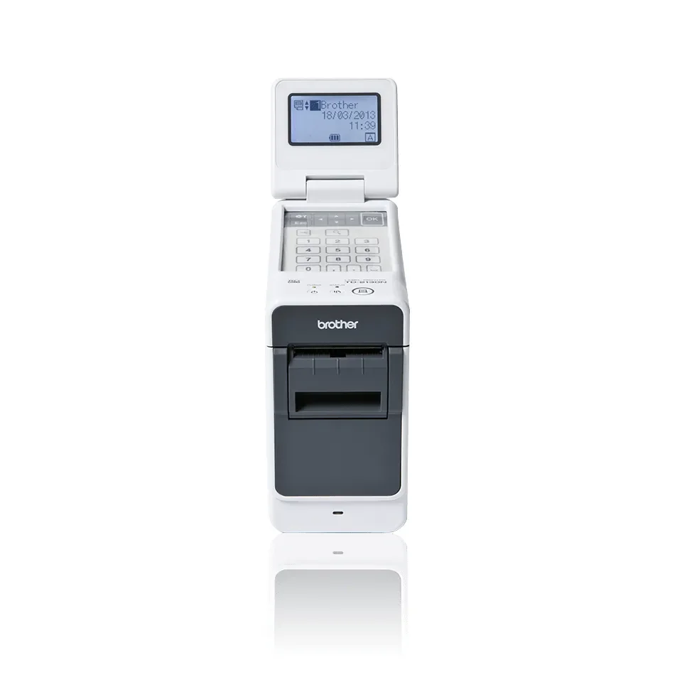 Brother TD-2130N, Suoralämpö, 300 x 300 DPI, 152,4 mm/s, Langallinen, Musta, Harmaa