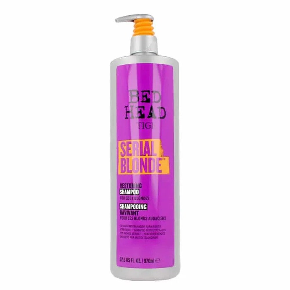 Tigi Bed Head Serial Blonde Kunnostava Shampoo Violetti 970ml — Shampoo