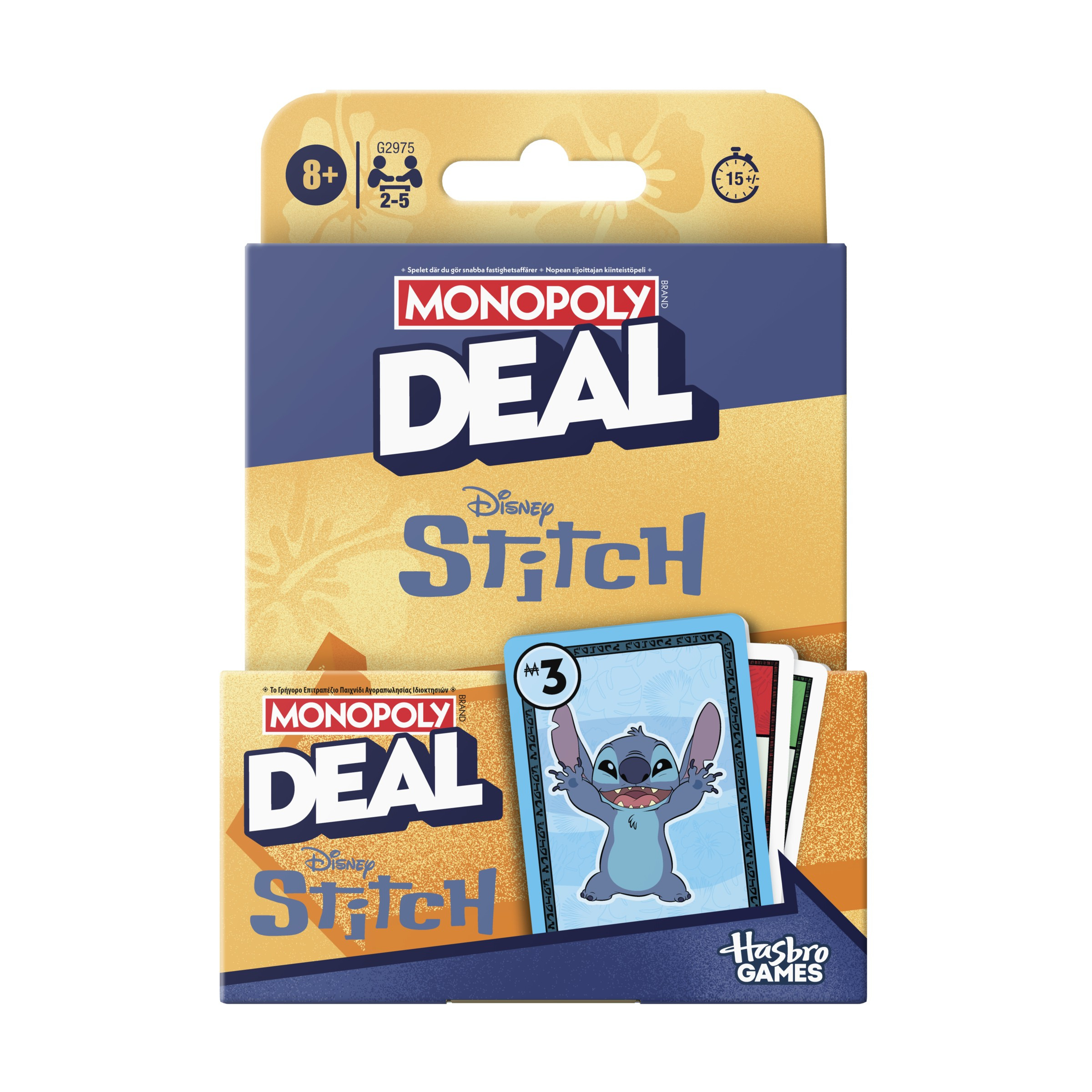 Hasbro Monopoly Deal Stitch (SV/FI)