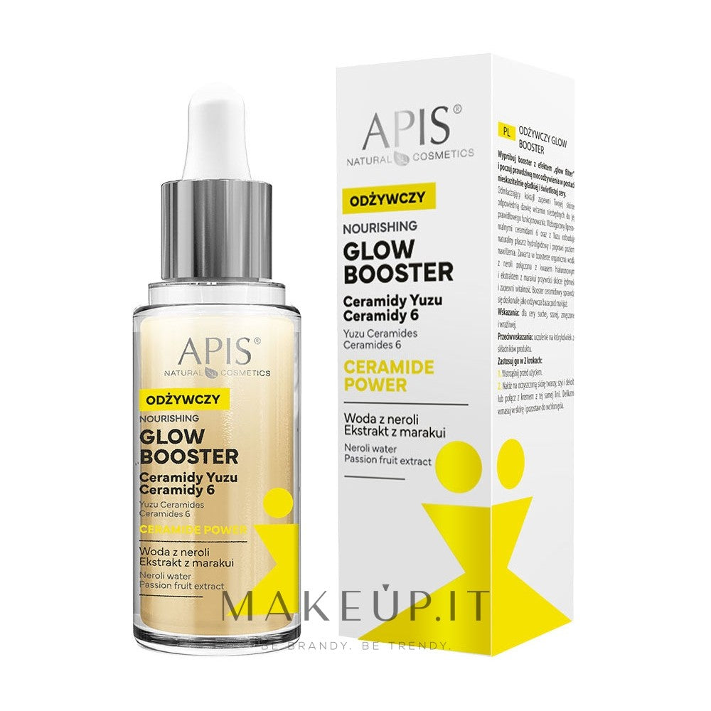 Apis Ceramide Power Glow Booster - ravitseva seerumi hyaluronihapolla, 30 ml