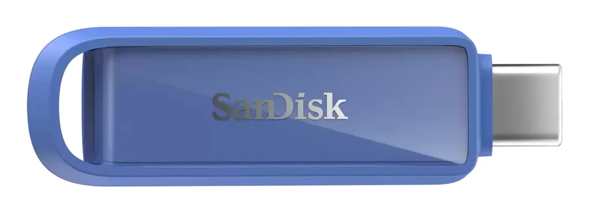 SanDisk Phone Drive USB-C 3.2 Gen 1 512 Gt -muistitikku, Maritime Blue