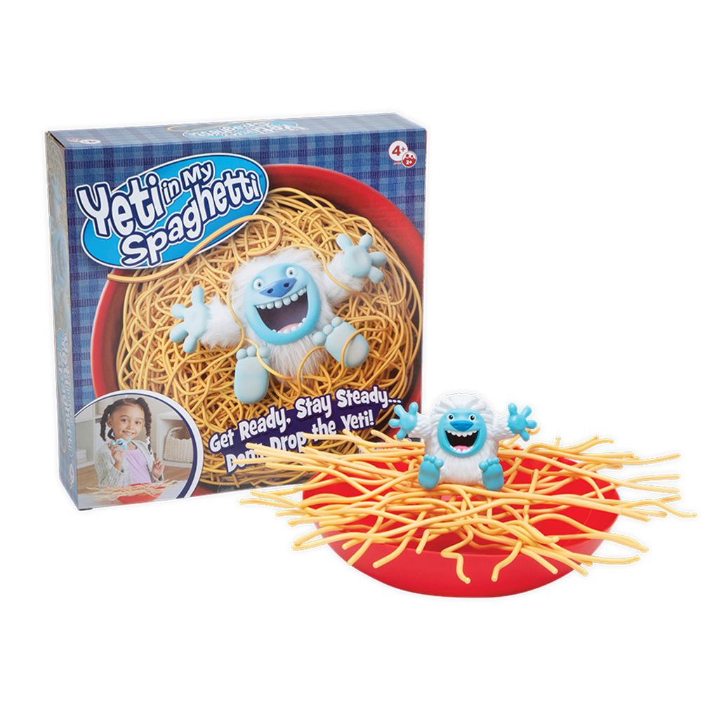 Spagetti tasapainottelupeli lapsille, ikä 4+