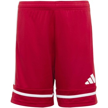 ADIDAS PERFORMANCE Urheiluhousut 'Squadra 25' karmiininpunaine / valkoinen