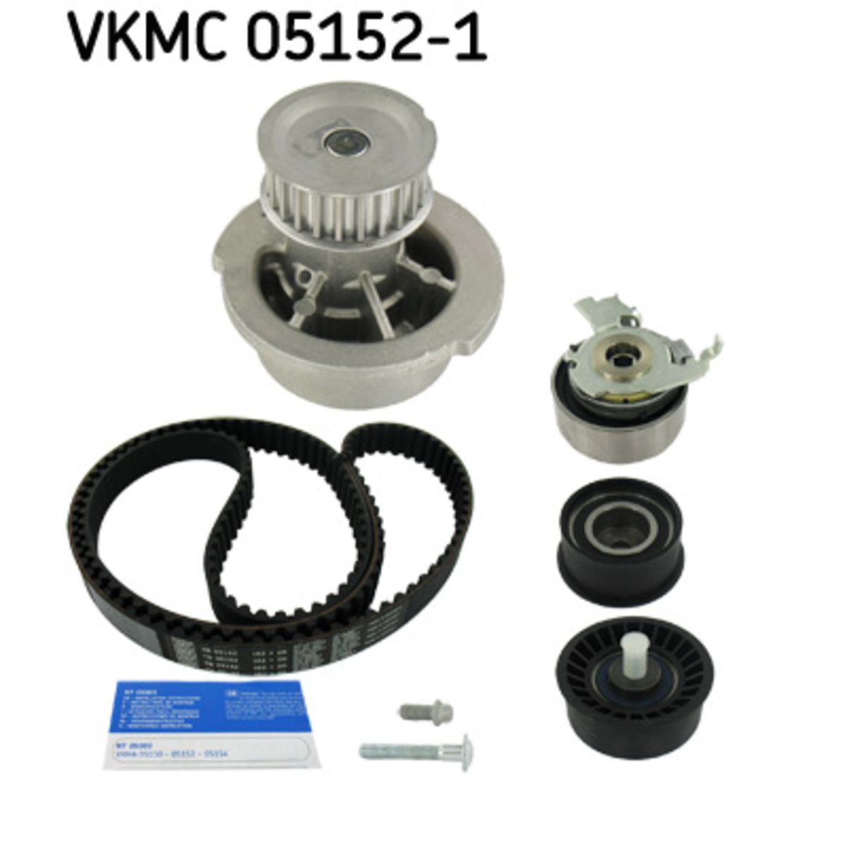 Vesipumppu + jakohihnasarja SKF VKMC 05152-1