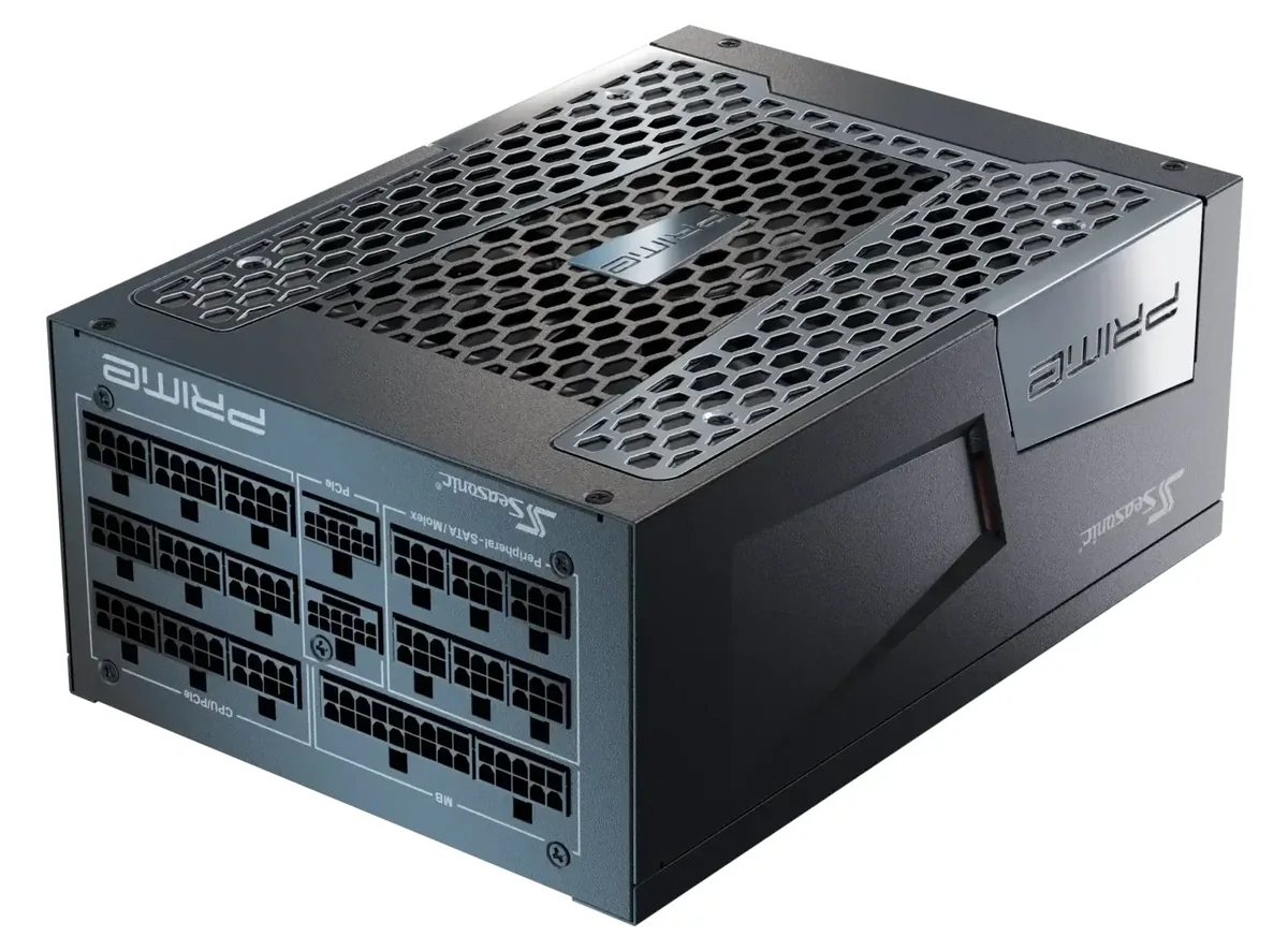 Seasonic PRIME PX-2200 Virtalähde - 2200 Watt - ATX 3.1 - 80 Plus Platina sertifioitu