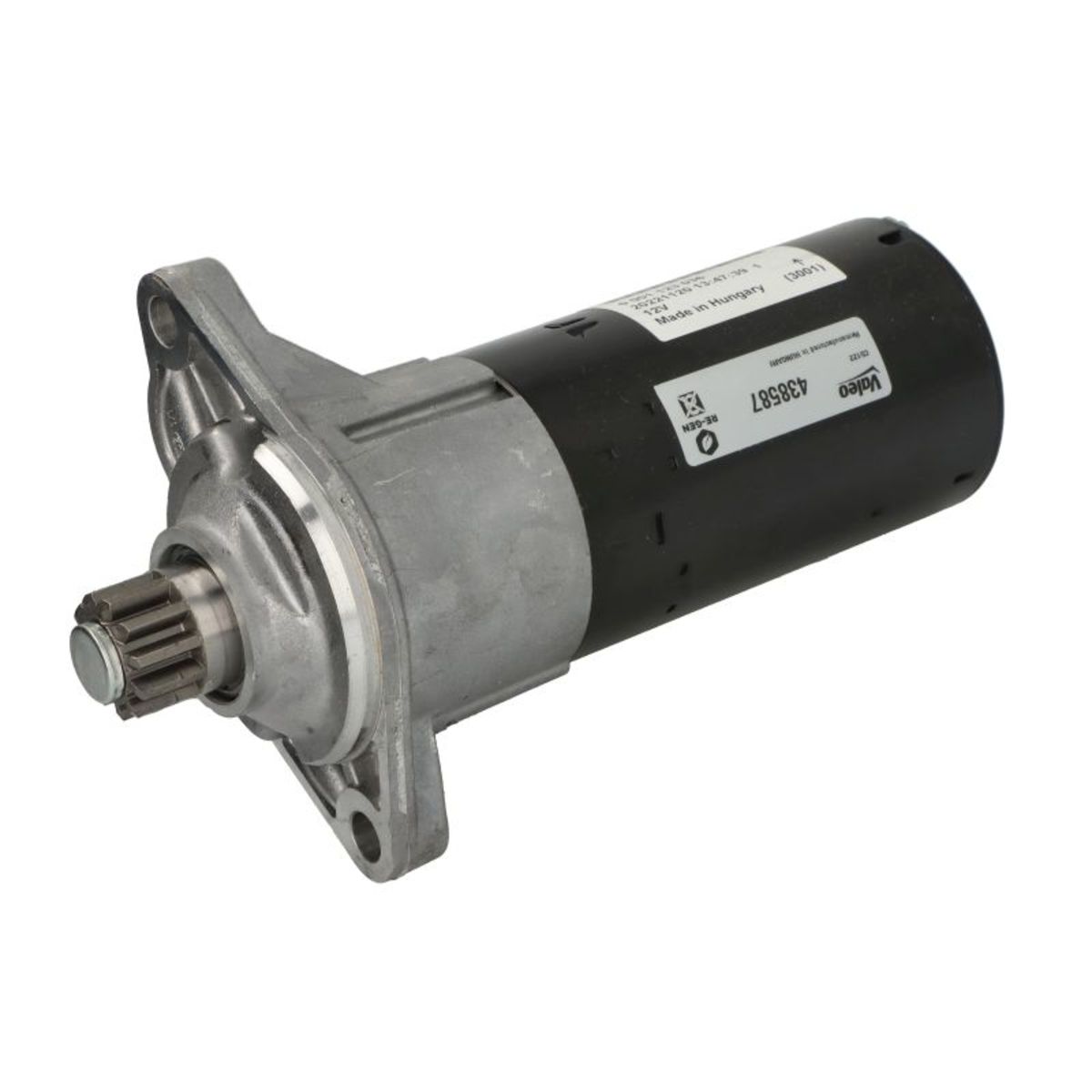 Käynnistysmoottori VALEO 438587