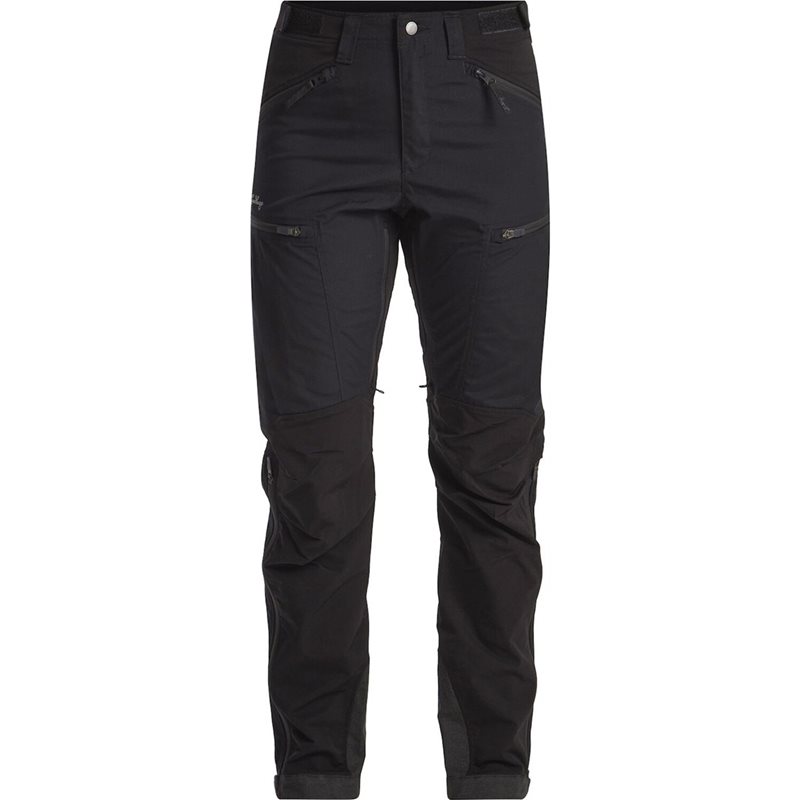 Lundhags Makke High Waist Curved Pants W Short Black - 46S