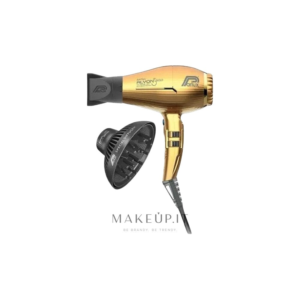 Hiustenkuivaaja Parlux Alyon Gold + diffuusori