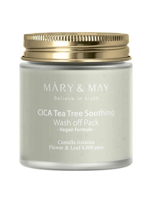 Mary & May Cica Tea Tree rauhoittava Wash Off Pack - 125g