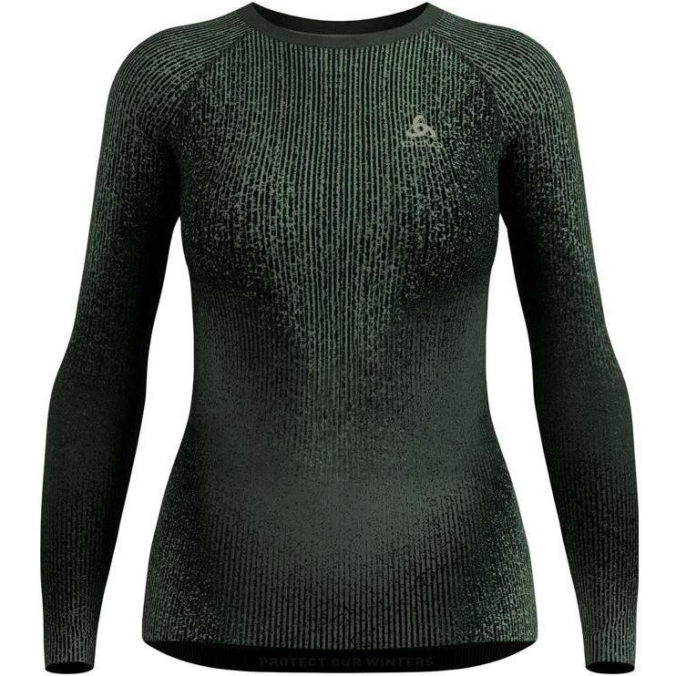 Odlo Performance Warm Blackcomb Bl Top Crew N Urban Chic - L