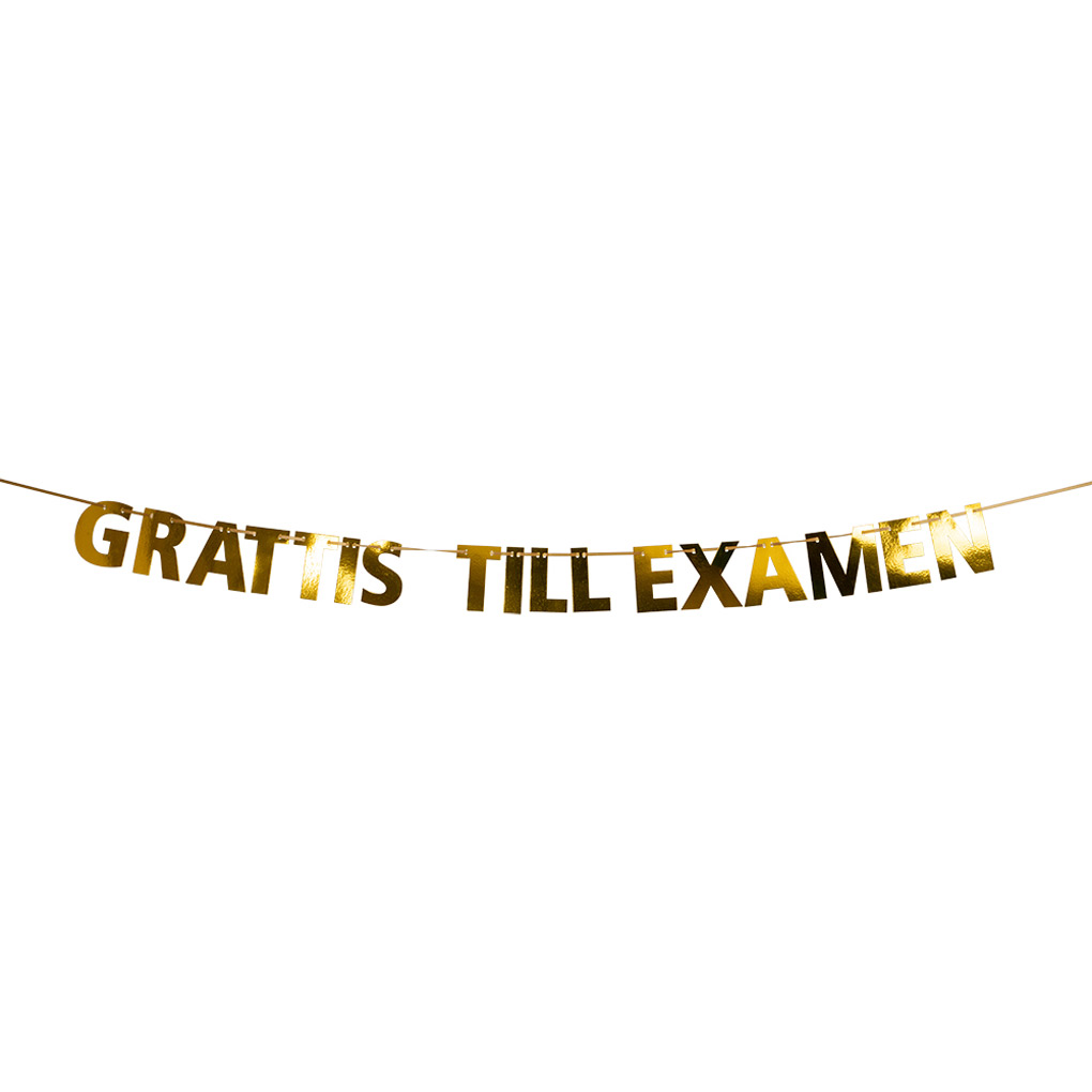 Kirjainviirinauha Grattis Till Examen