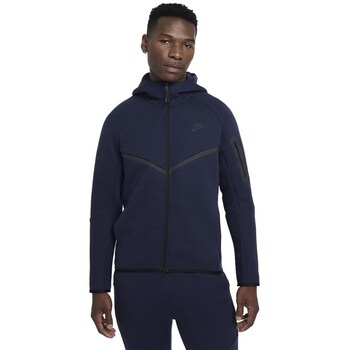 Nike Sportswear Collegetakki 'Tech Fleece'  laivastonsininen / musta