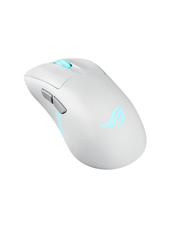ASUS ROG Keris II Origin - Pelihiiri - Optinen - 5 painiketta - Valkoinen RGB-valolla