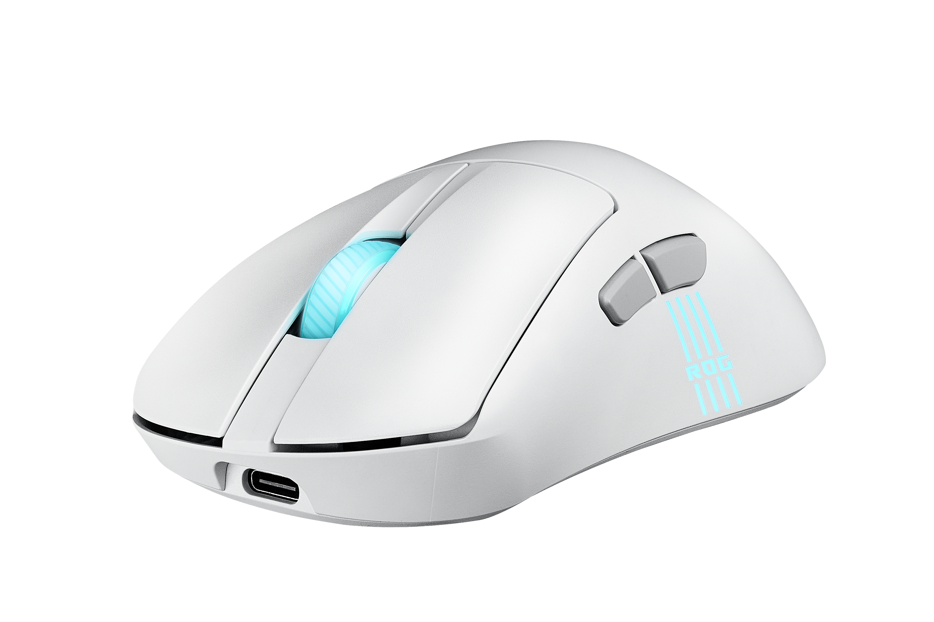 ASUS ROG Keris II Origin - Pelihiiri - Optinen - 5 painiketta - Valkoinen RGB-valolla