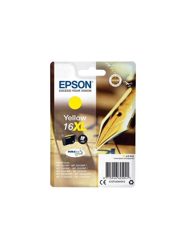 EPSON Musteet C13T16344012 16XL Keltainen Crossword