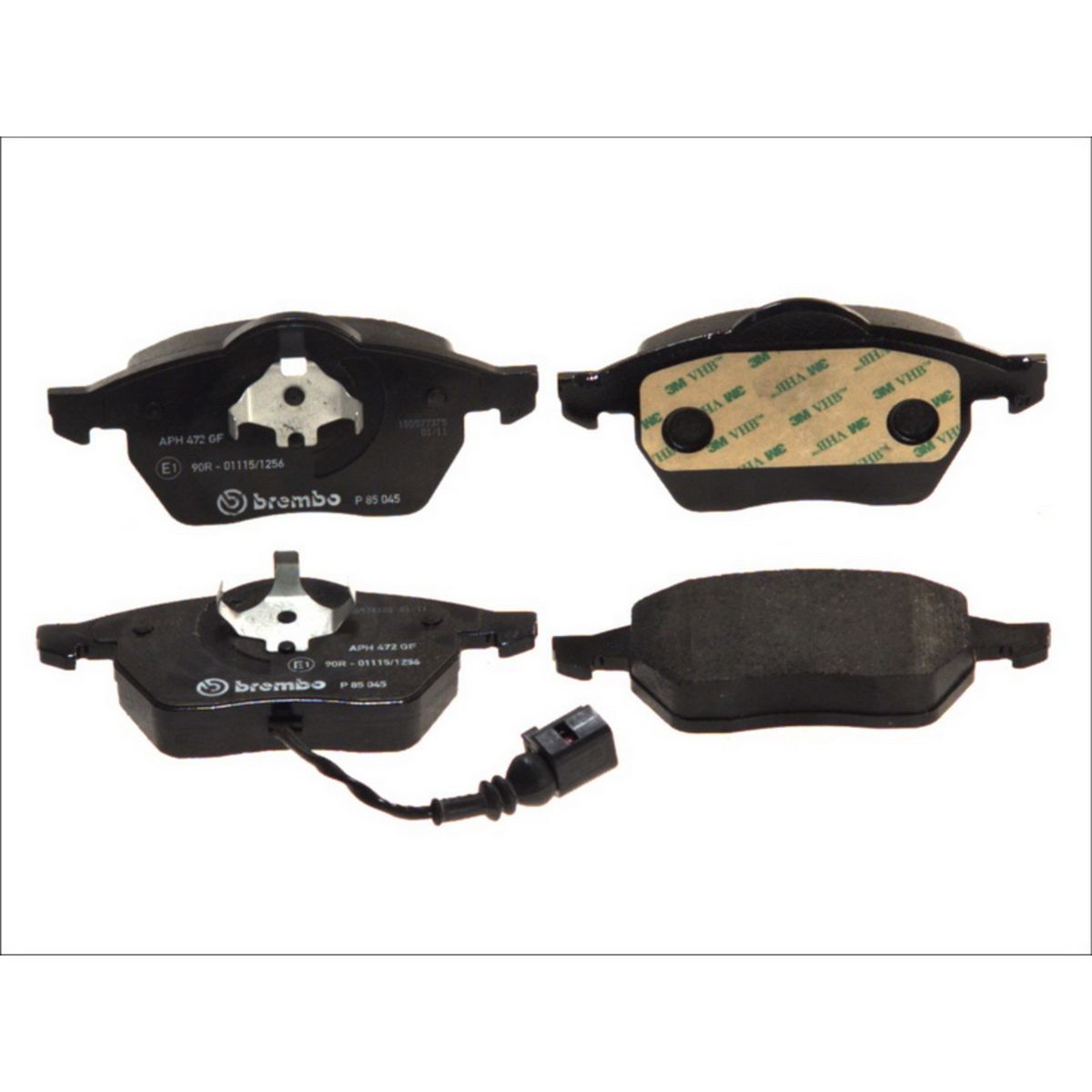 Jarrupalat, levyjarru BREMBO P 85 045