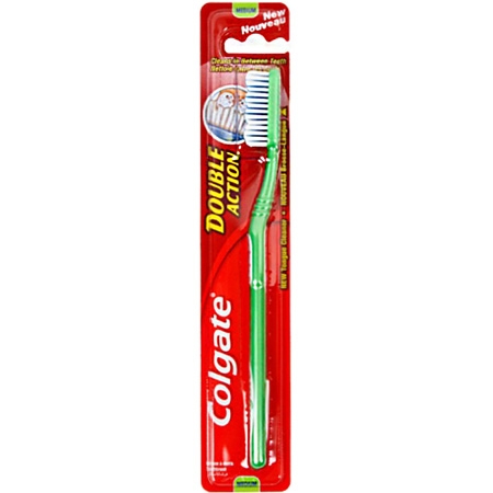 Colgate Double Action hammasharja Medium - vihreä