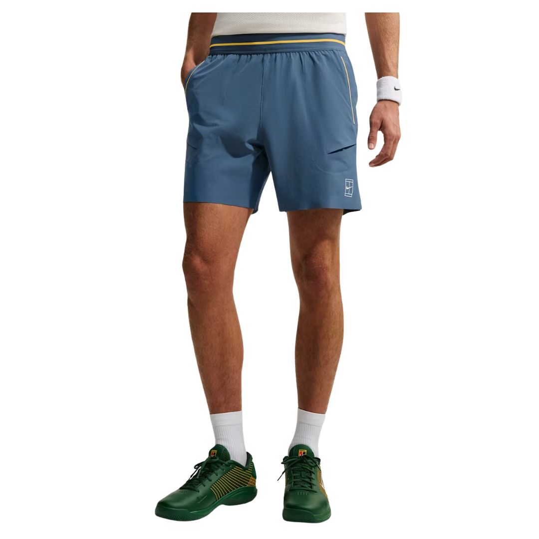 Nike Court Dri-FIT Advantage 6In Shorts New Slate/Laser Orange