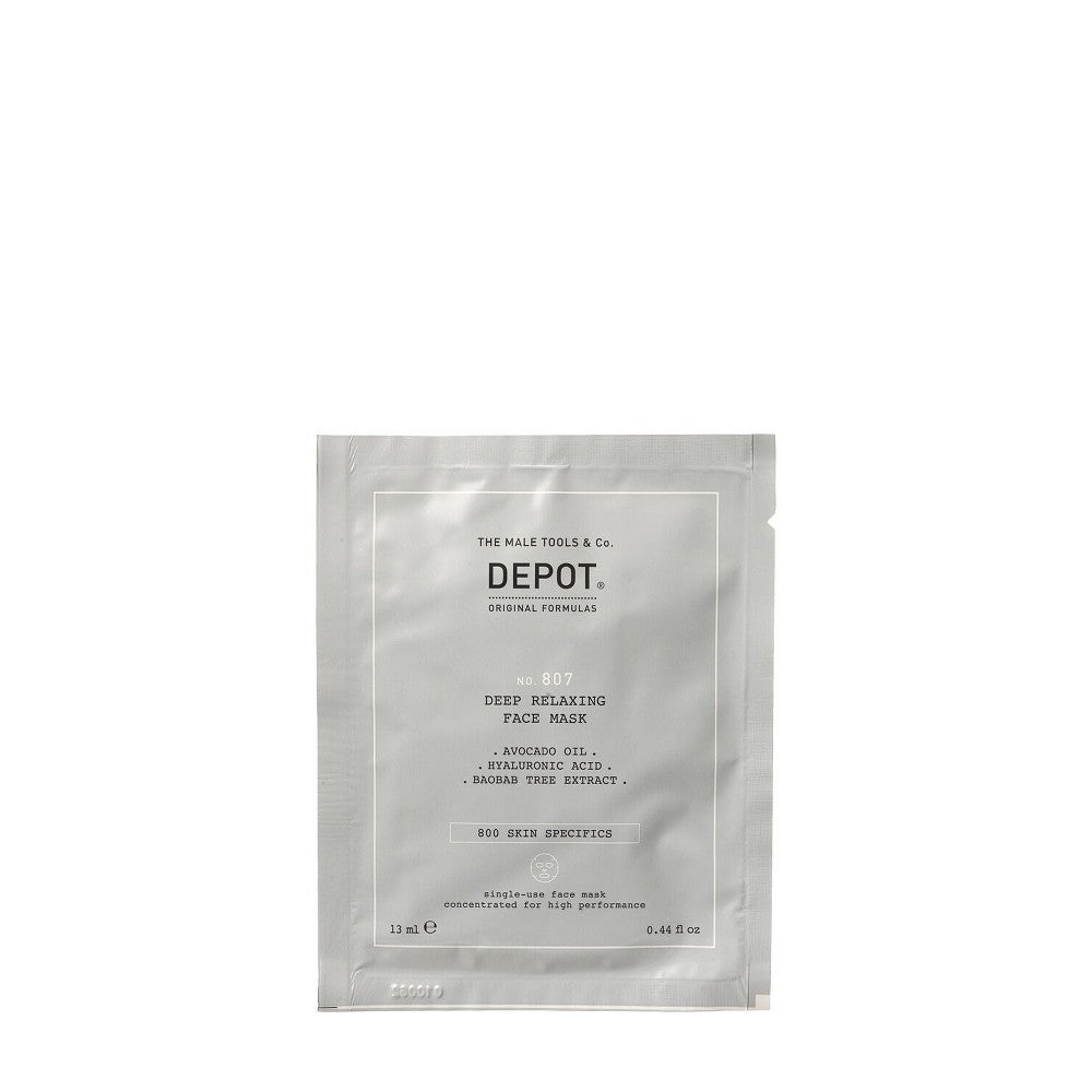 Depot Hyaluronihappo Kasvonaamiosetti 12x13ml - Rauhoittava, Kosteuttava ja Ravitseva