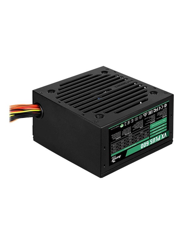 AeroCool VX PLUS 600 - Virtalähde (sisäinen) - ATX12V 2.3 - AC 230 V - 600 Wattia