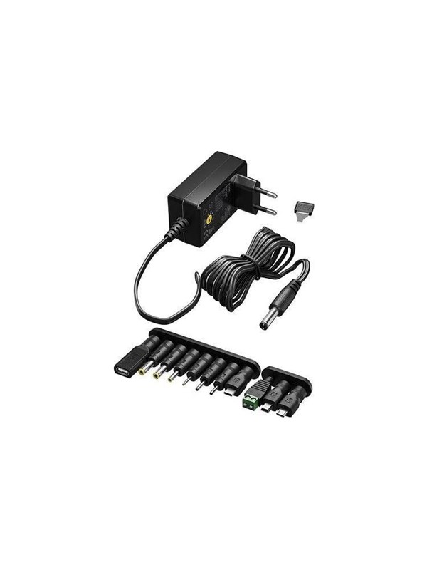 Goobay yleisvirtalähde, 3-12 V DC, 1000 mA