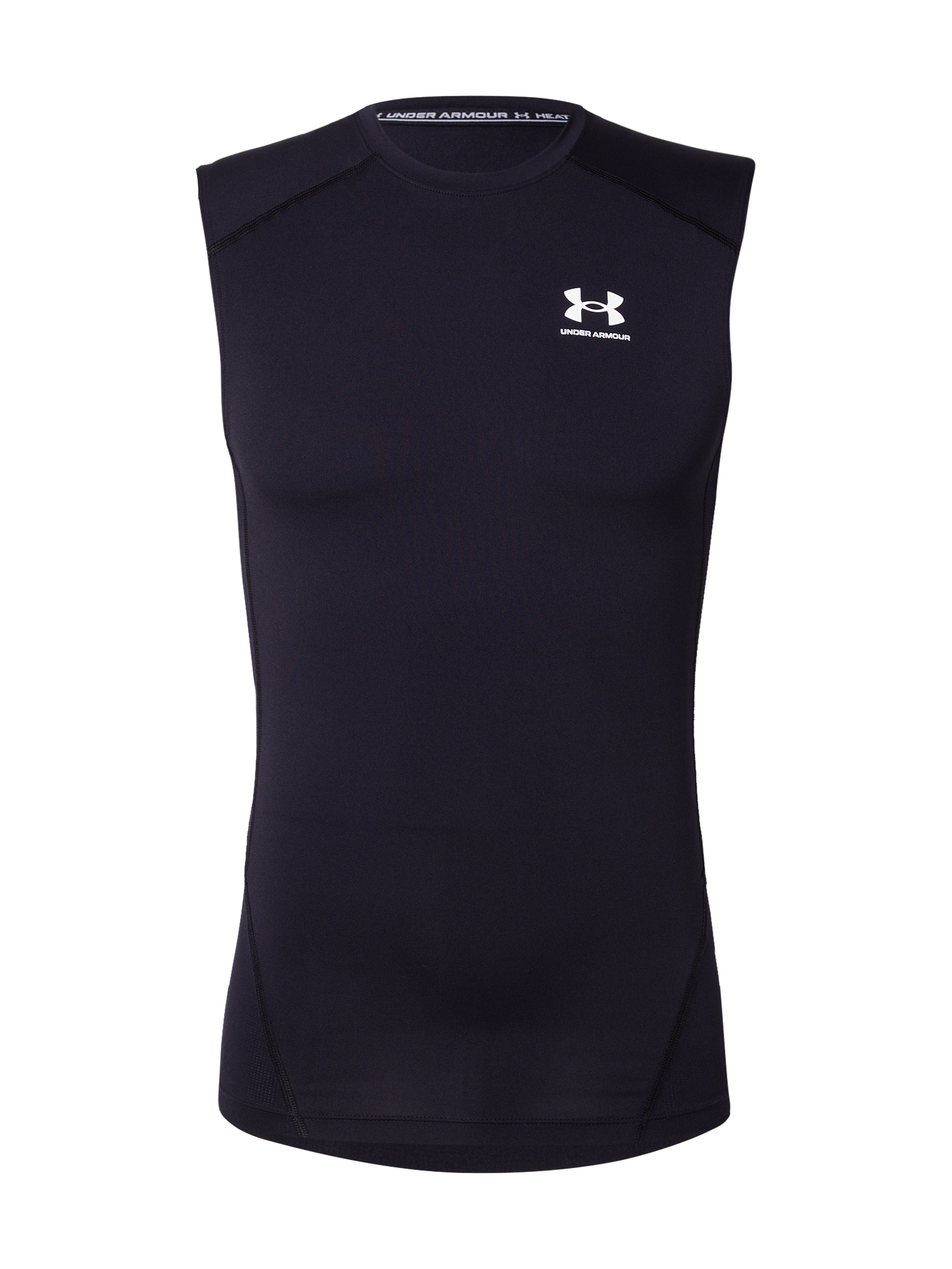 UNDER ARMOUR Toiminnallinen paita  musta / valkoinen