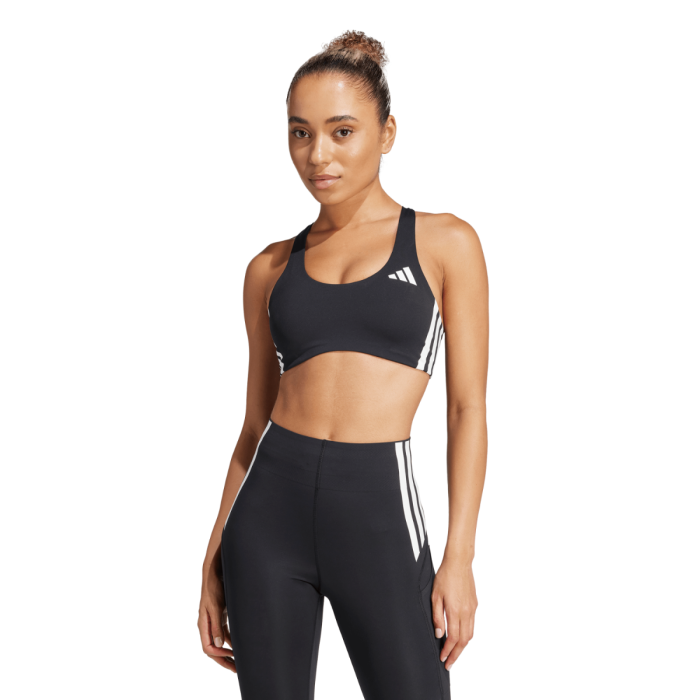 adidas Adizero Medium Support Workout Bra K. M-AB Musta Naiset