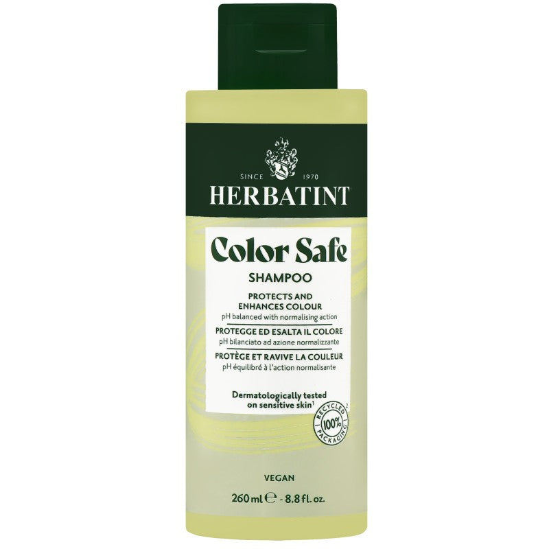 Herbatint Color Safe Shampoo suojaa ja elvyttää väriä 260 ml